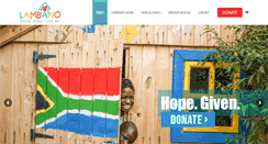 Desktop Screenshot of lambano.org.za